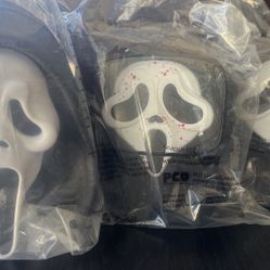 SCREAM 6 Movie Popcorn Bucket & 2x Sippers (bloody & non bloody versions) *still sealed/no straws*