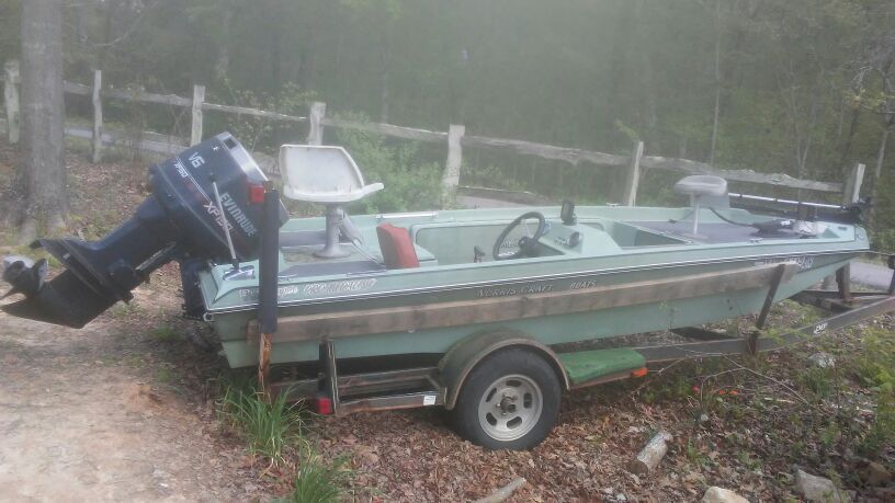 1979 Norris Craft 15.6 with 150 Evinrude motor