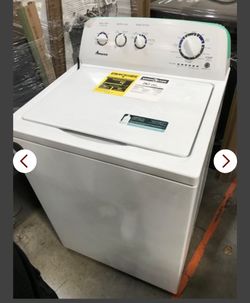 Amana 3.8-Cu Ft High Efficiency Agitator Top-Load Washer (White)

