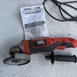 Black Decker Angle Grinder