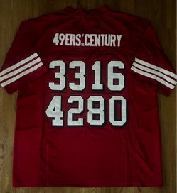 49ers of the century jersey Craig rice Montana Lott men’s XL