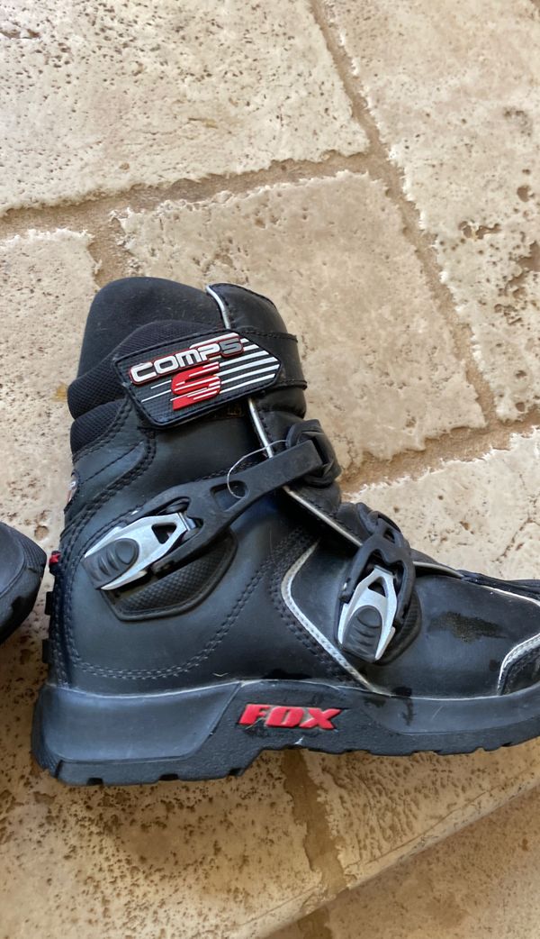 Fox racing comp 5 motorcycle half boots men’s size 8 for