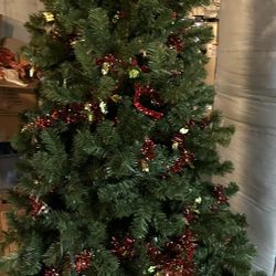 6ft. Christmas Tree Prelit Lights Work