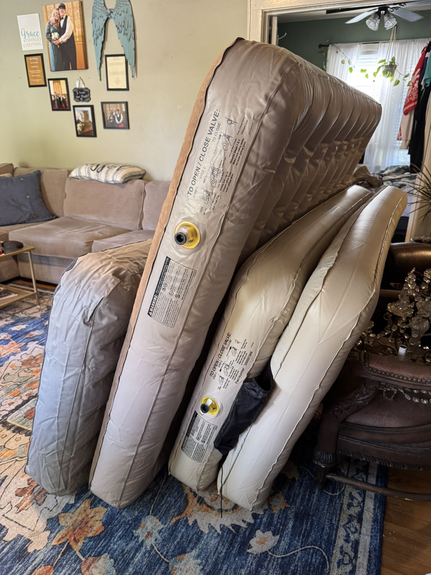 4 Air Mattresses 25 Each