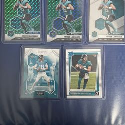 Trevor Lawrence Rookie Lot X5