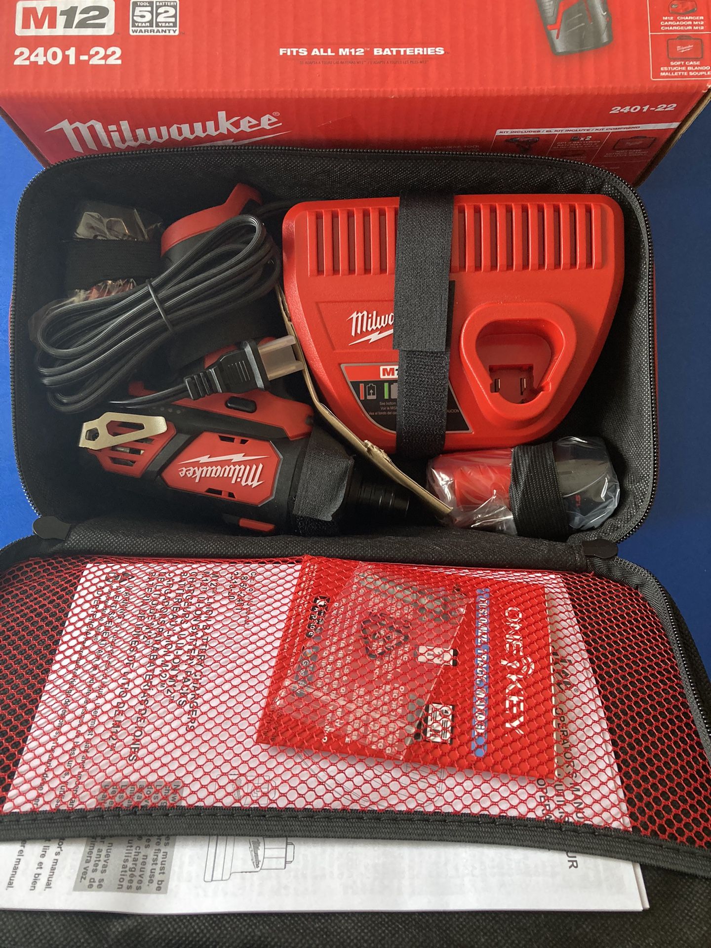 Milwaukee Hex Screwdriver Lot