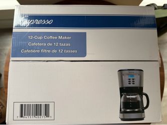 Capresso 12-Cup Coffee Maker – Programmable – Like New in Box