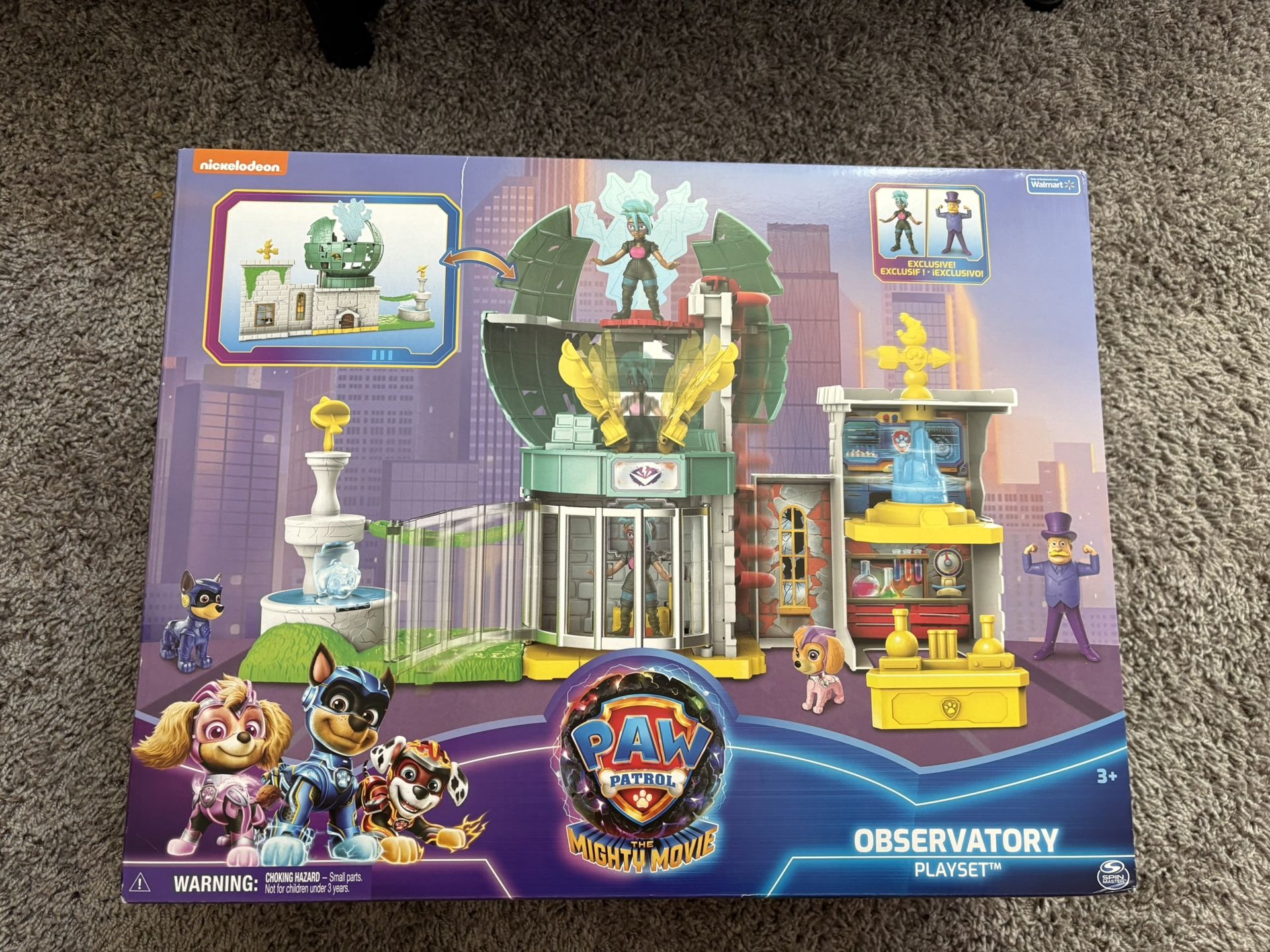 Paw patrol movie observatory playset