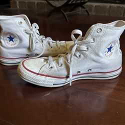 White Converse Shoes 