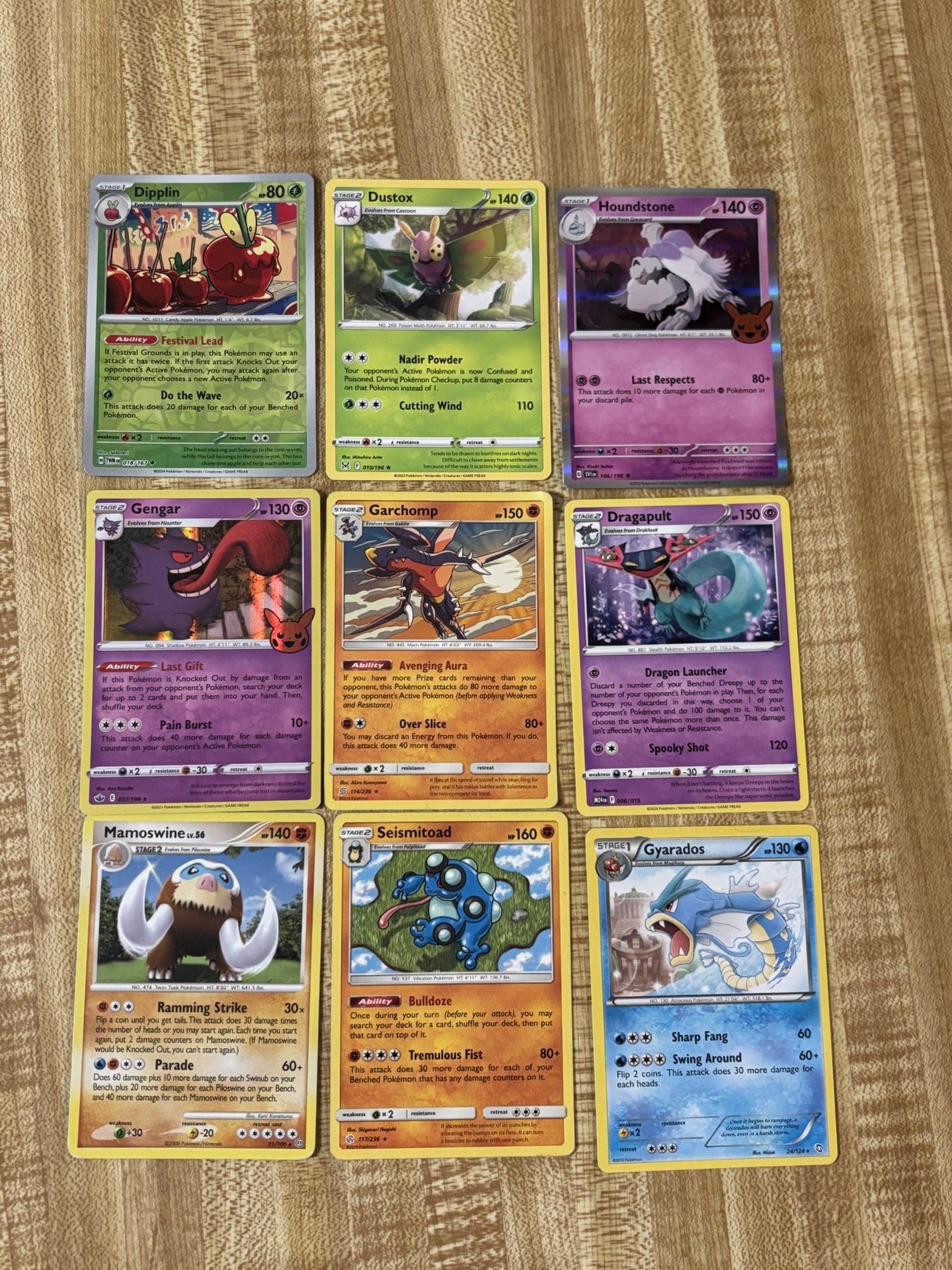 650+ Pokemon Cards (Dragonite, Gengar,Dragapult,VINTAGE etc)