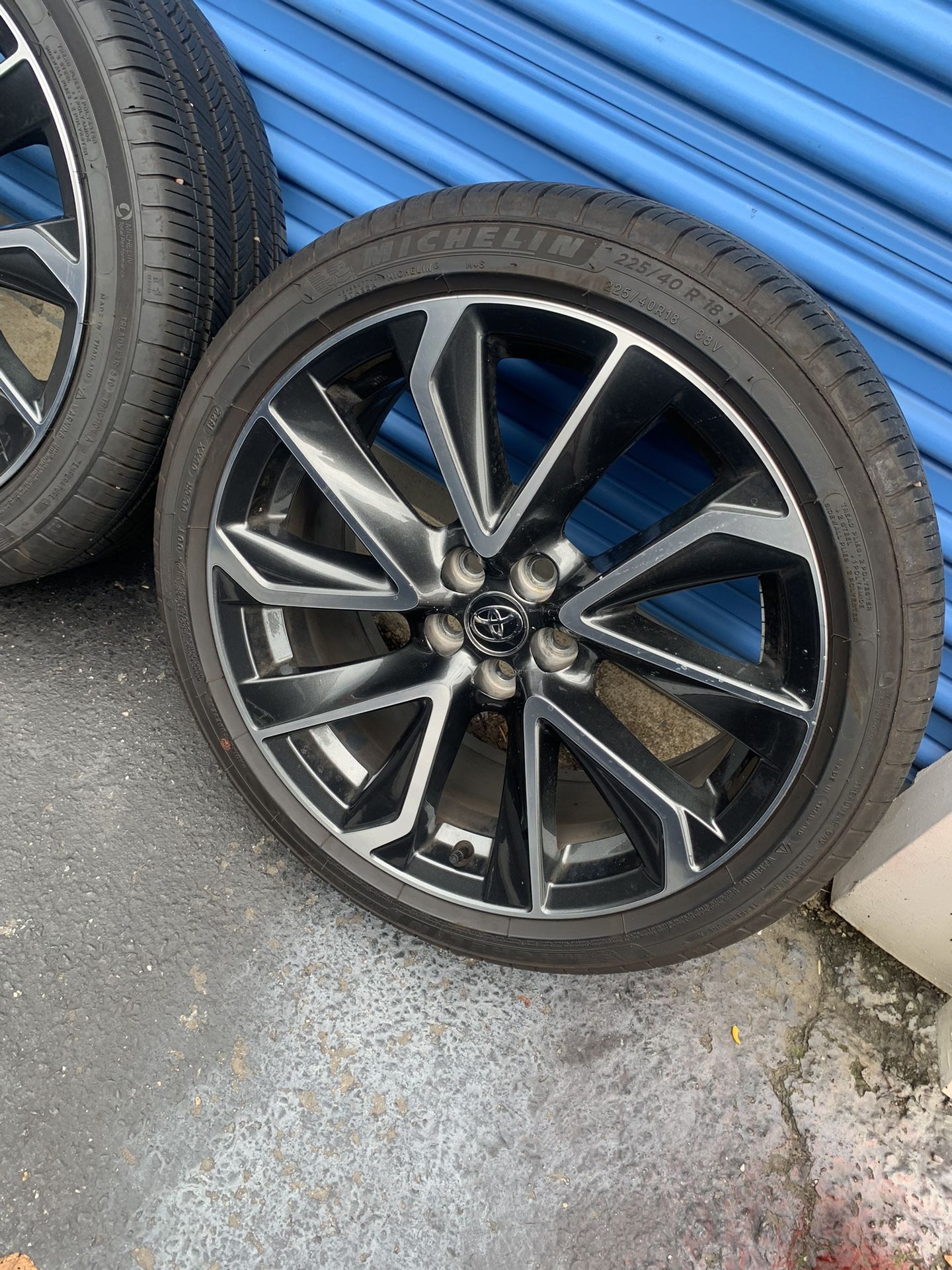 2021 18” Toyota Corolla Rims and Tires