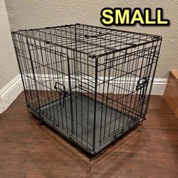 New 24” Small Dog Crate / Kennel 