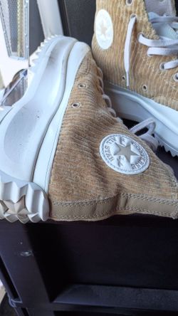 CONVERSE RUN STAR HIKE HI COZY UTILITY SNEAKERS " NOMAD KHAKI " SIZE 9.5 MEN / 11 WOMEN'S