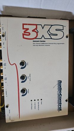 Audiocontrol 3xs Crossover Great For Sound Systems