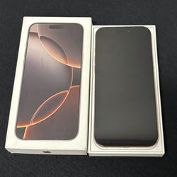 iPhone 16 Pro Max 256GB(Network Unlocked)