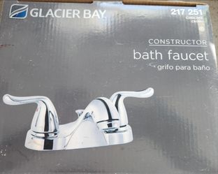 Glacier Bay Constructor Bath Faucet Chrome
