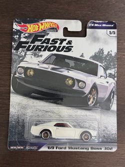 Hot wheels '69 Ford Mustang boss 302