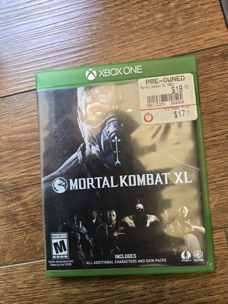 MORTAL KOMBAT XL For Xbox One