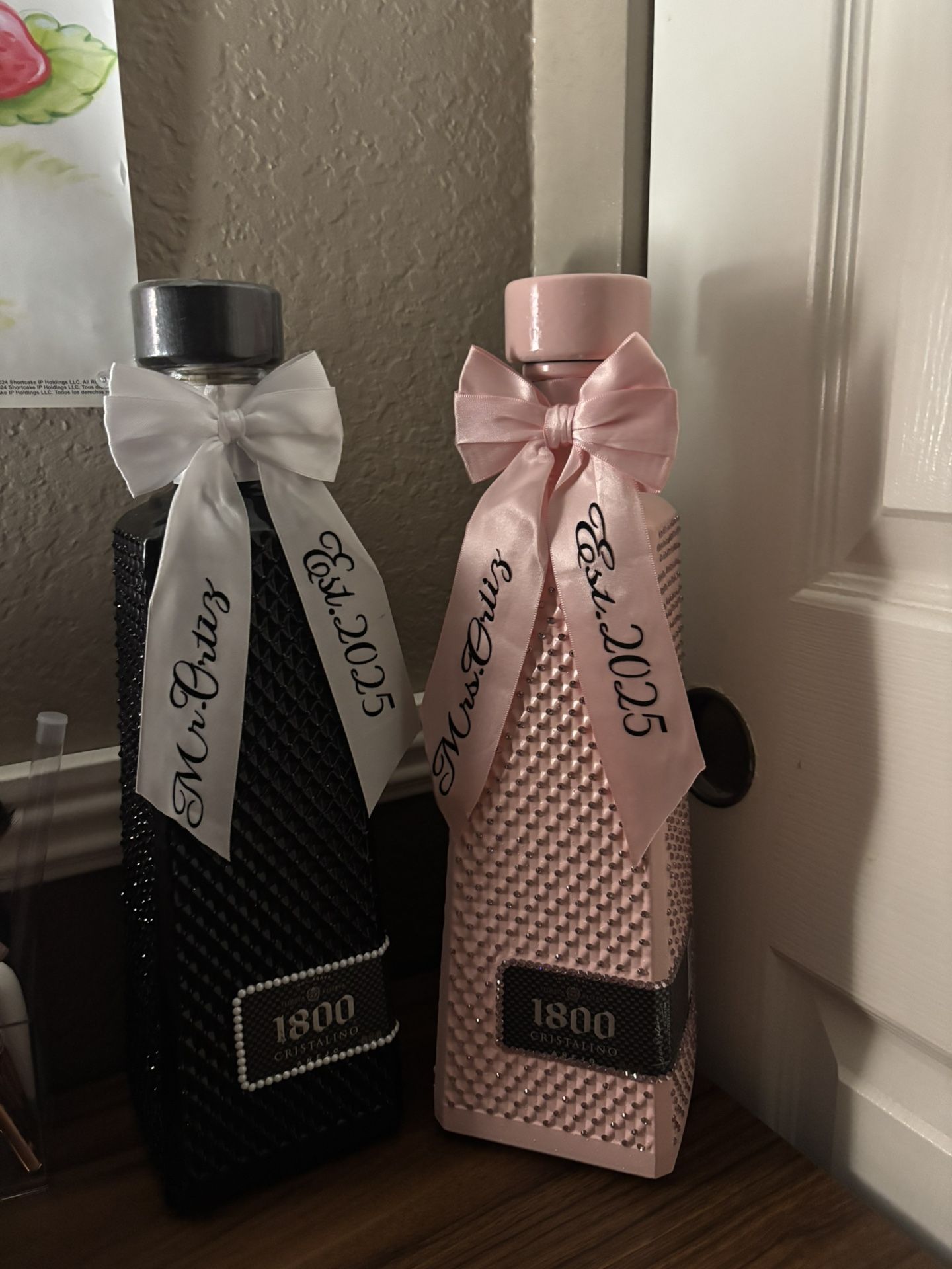 Wedding Custom Bottles