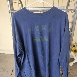Puma Athletic Dept. Vintage Long Sleeve Tee
