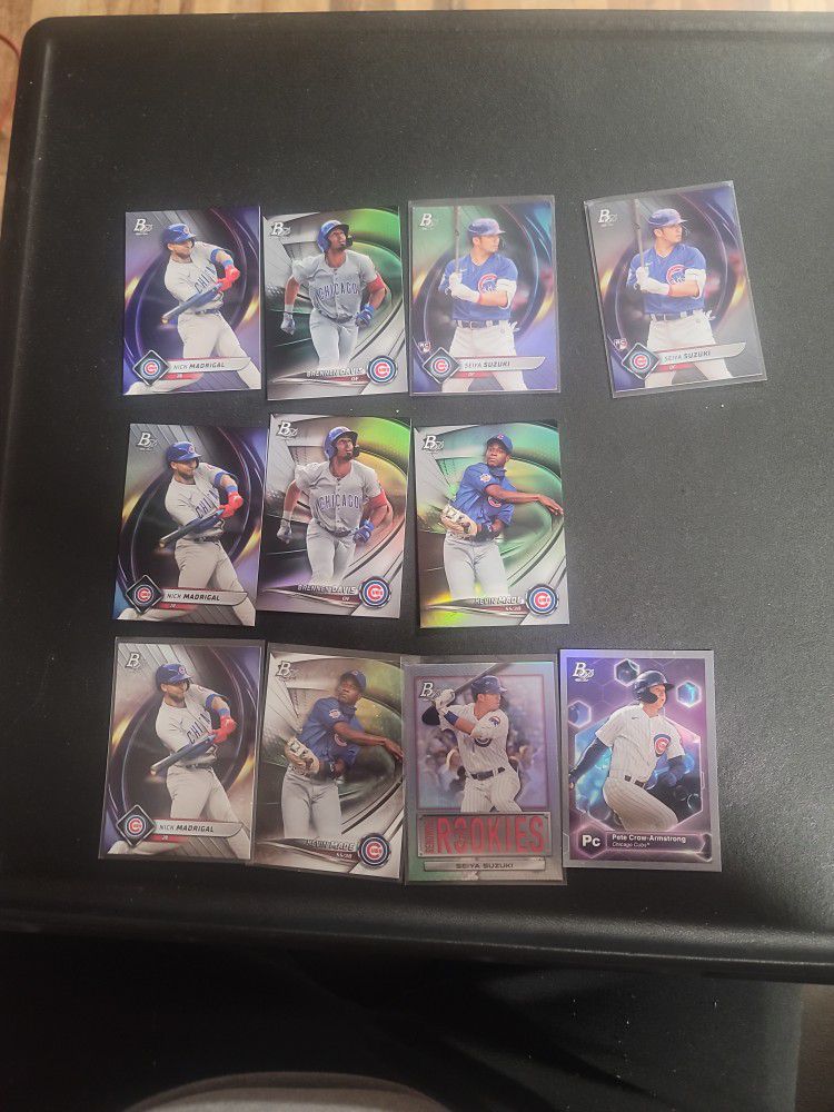 Cubs Topps And Bowman Platinum 