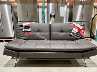 WAREHOUSE CLEARANCE Ravenna Sleeper Sofa Bed Futon Euro Lounger