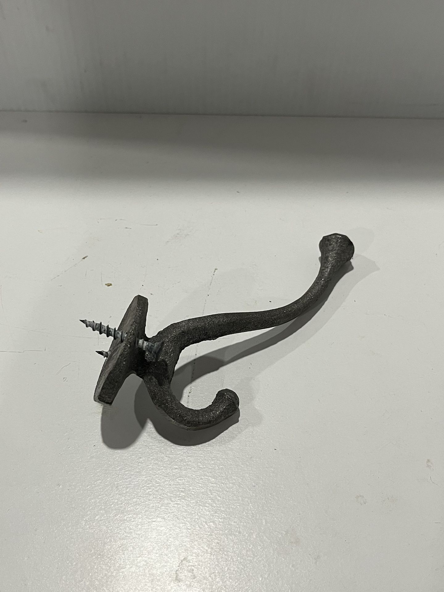 Cast Iron Sturdy Middle Sized Coat And Hat Hook