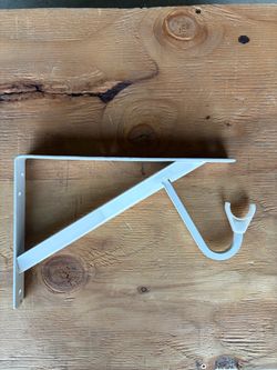 15 white shelf brackets