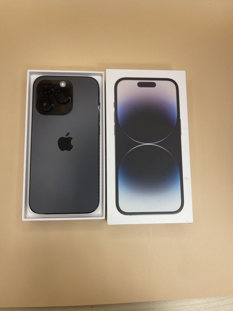14 Pro 256GB Unlocked All Carriers Mint Condition With Box Telcel, Verizon, AT&T, T mobile, Cricket, Metro PCS, Prepaid, Mexico, International Cell phones & Accessories