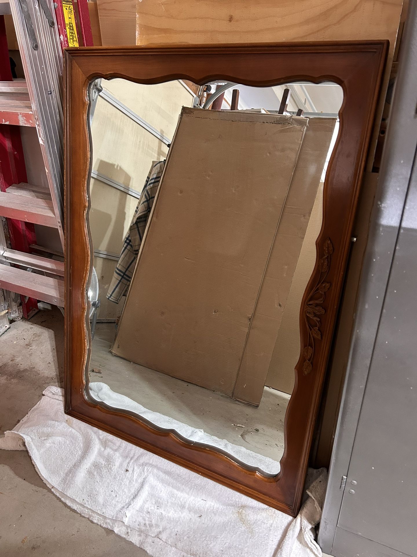 Antique wooden Mirror