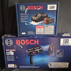 rotary hammer and 8ah battery and charger