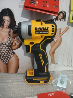 NEW DEWALT 20V BRUSHLESS ATOMIC 1/4 IMPACT DRIVER TOOL 
