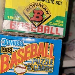 1989 Complete Factory Bowman DONRUSS SETS KEN GRIFFEY JR ROOKIES