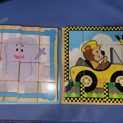 Melissa And Doug Square Puzzles (Both $15) 