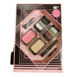 Markwins Make Up Kit 11 Piece Color Workshop Lipstick Eye Shadow Blush Mascara