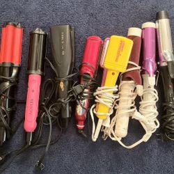 Flat Irons And Curling Irons-$10 Each Item