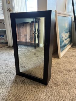 Glacier Bay Mocha Brown Medicine Cabinet with Mirror (15.25 inches x 26 inches)
