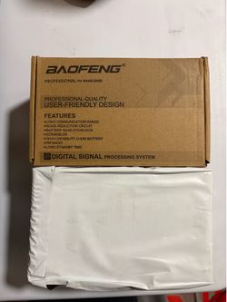 Professional FM transceiver radio