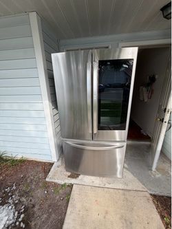 Lg double fridge