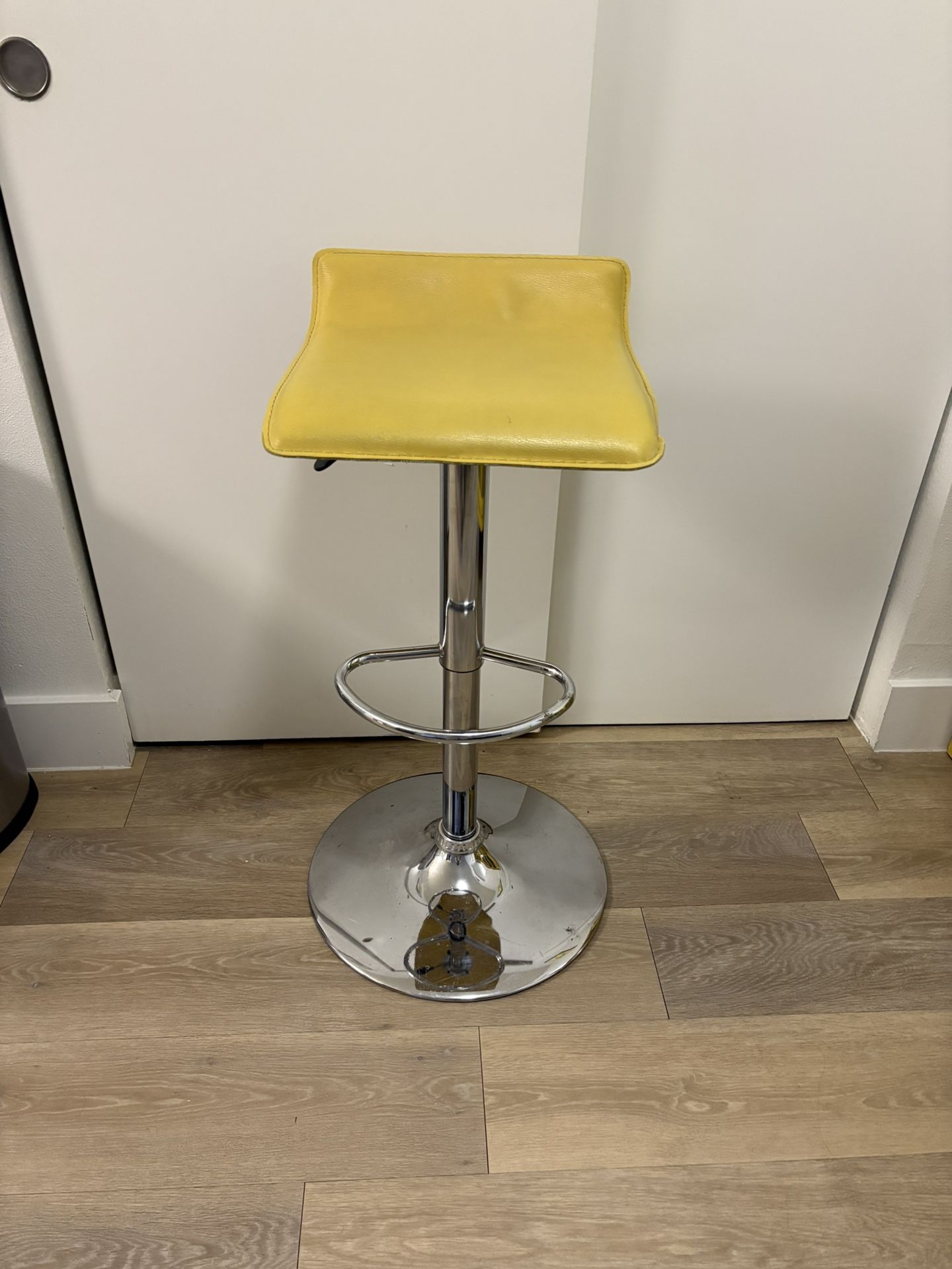 Adjustable Yellow Stool