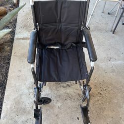 Foldable Wheelchair and Walker