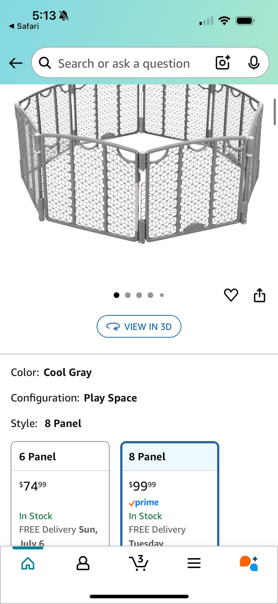 8 Panel Evenflo Baby Or Pet Gate