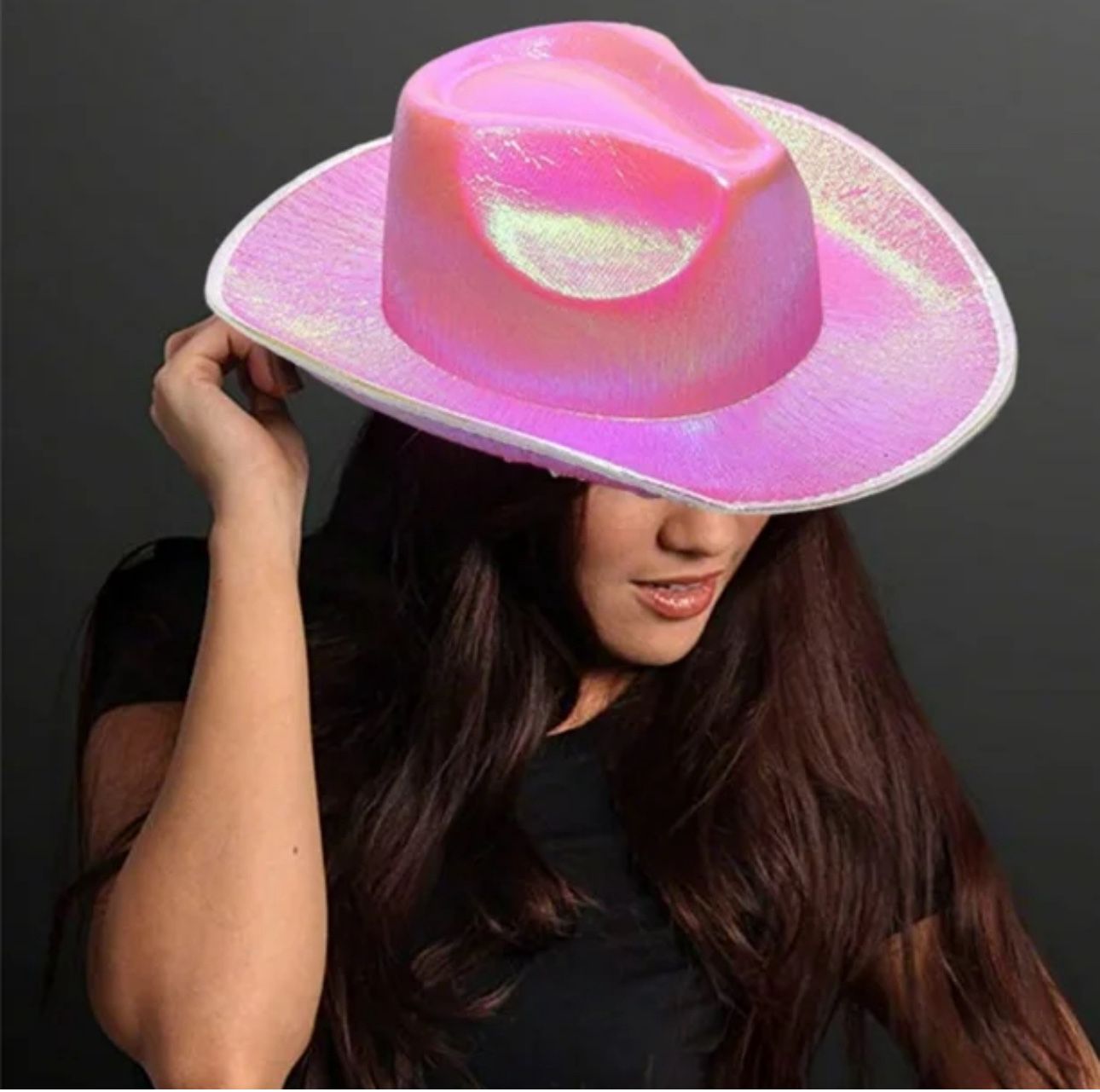 Cow Girls hat Iridiscent Bnew 11pcs