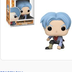 Funko Pop Vinyl Figure. Dragon Ball Super Future Trunks.