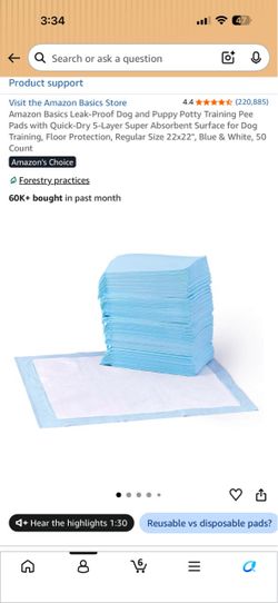 Puppy Potty Training Pads