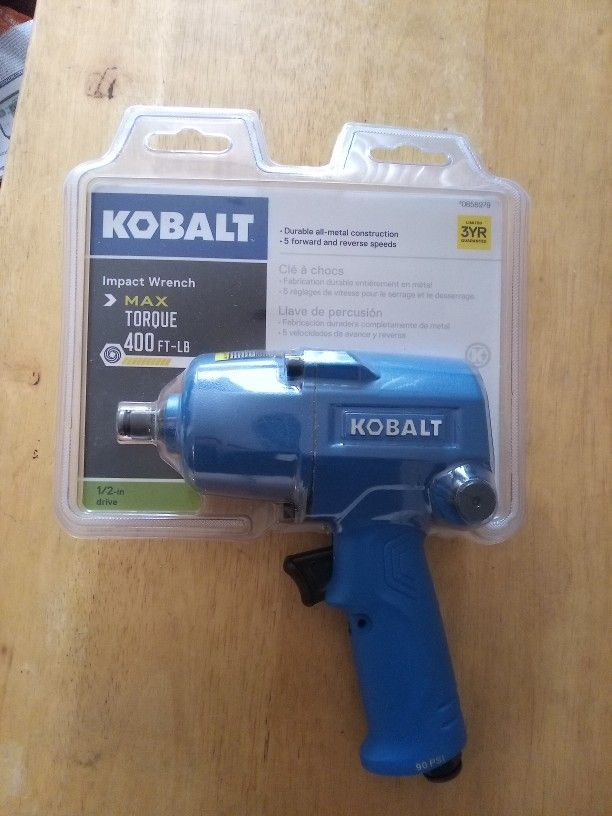 Kobalt Impact Wrench 400 FT-LB