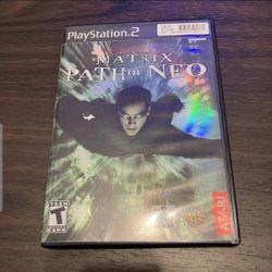 The Matrix Path Of Neo (Ps2 Game)