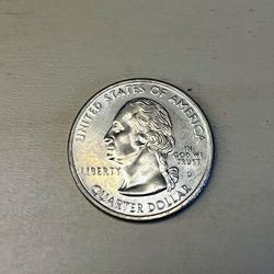 1999 D USA COLOURIZED WASHINGTON QUARTER GEORGIA STATE QUARTER