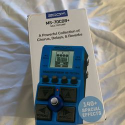 Zoom MS-70CDR+ Effect Pedal