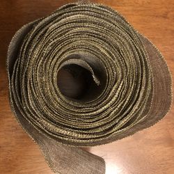 Christmas Burlap Wired Ribbon 